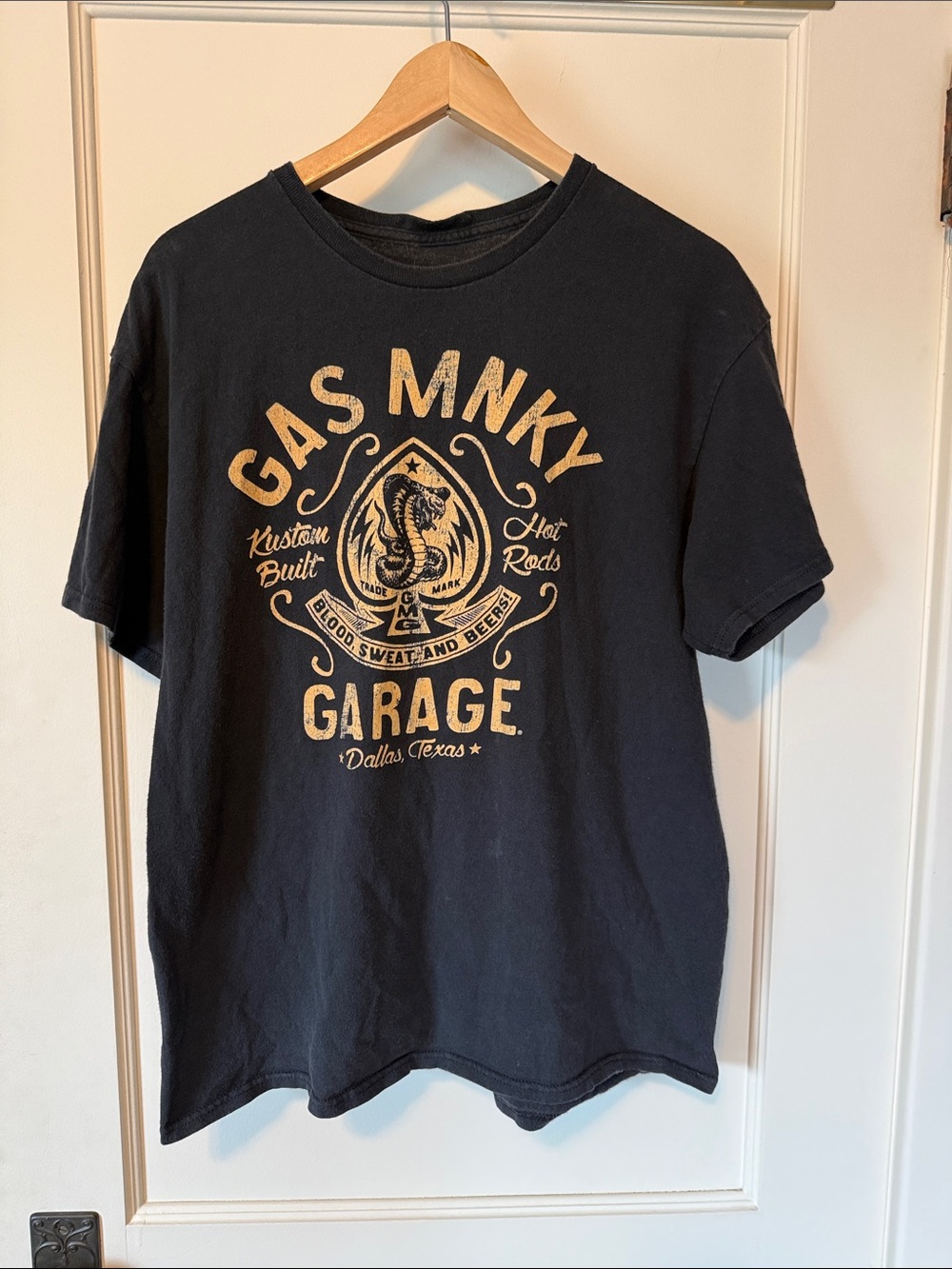 Black Gas  MNKY t shirt.